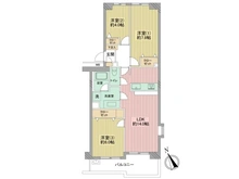 【神奈川県/横浜市戸塚区戸塚町】ヒルズ南戸塚プリメゾン一号棟 間取り図