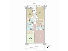 【神奈川県/横浜市戸塚区上矢部町】ラムーナ横浜戸塚パークリッジ 間取り図