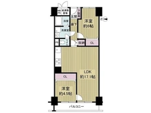 【大阪府/吹田市江坂町】江坂ハイデンス 間取り図