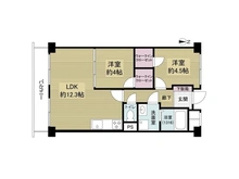 【大阪府/大阪市淀川区宮原】ローズコーポニュー大阪 間取り図