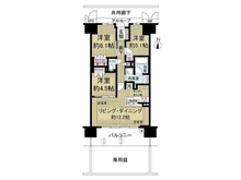 【大阪府/大阪市東淀川区下新庄】ローレルスクエアOSAKA　LINK 間取り図