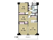 【大阪府/大阪市淀川区三国本町】新大阪ファイナンスC棟 間取り図