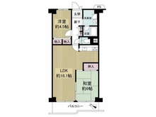 【大阪府/吹田市千里山松が丘】千里山グランドコーポ 間取り図