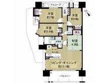【大阪府/大阪市東淀川区大桐】BELISTA東淀川大桐F 間取り図