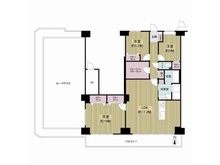【大阪府/大阪市淀川区宮原】ジャルダン東淀川 間取り図