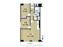 【大阪府/大阪市淀川区宮原】新大阪ホワイトコーポラス 間取り図