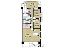 【兵庫県/西宮市樋ノ口町】レ・ジェイド西宮北口樋ノ口町 間取り図