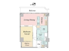 【東京都/千代田区六番町】パレロワイヤル六番町 間取り図