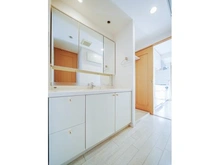 【千葉県/船橋市本郷町】ライオンズマンション西船橋シティ 三面鏡タイプの洗面化粧台