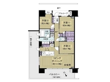 【千葉県/市川市南八幡】ブランズ本八幡 間取り図