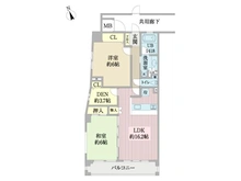【千葉県/市川市宮久保】ロイヤルガーデン本八幡ブランシャトー 間取り図