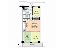 【千葉県/市川市幸】行徳南スカイハイツC棟 間取り図