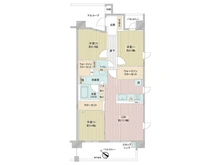 【千葉県/市川市末広】デュオヒルズ市川妙典 間取り図