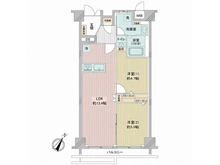【東京都/目黒区下目黒】マンシヨン清水台 間取り図
