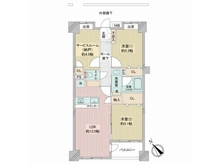 【東京都/板橋区上板橋】サニーフラット上板橋 間取り図