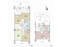 【埼玉県/朝霞市三原】アーベイン志木朝霞台ウェルステージ 間取り図