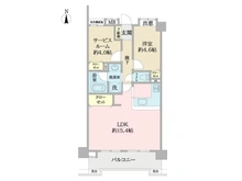 【埼玉県/和光市新倉】レーベンハイム和光ヒルズ参番館 間取り図