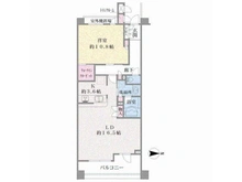 【神奈川県/川崎市中原区宮内】D’クラディア等々力緑地WEST 間取り図