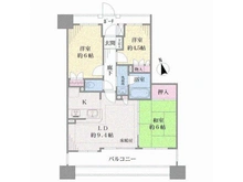 【神奈川県/川崎市中原区小杉町】ナイスグランソレイユ武蔵小杉 間取り図