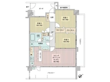 【神奈川県/川崎市中原区市ノ坪】ラヴィドール元住吉 間取り図