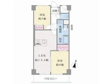 【神奈川県/川崎市中原区上丸子八幡町】マンション第二多摩川苑 間取り図