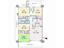 【神奈川県/川崎市中原区上平間】エンゼルブレッサ川崎平間 間取り図