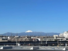 【神奈川県/川崎市中原区今井上町】ガーデンティアラ武蔵小杉 晴れた日には富士山を望む眺望