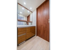 【東京都/小平市上水本町】メイツ一橋学園SUITE 3面鏡収納・チャイルドミラー・ヘルスメータースペース付です