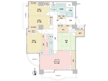 【東京都/小平市小川町】ガーデンハイツ小平2番館 間取り図