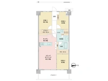 【東京都/小平市小川町】ルフォンソレイユ小平小川町 間取り図