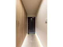 【兵庫県/神戸市東灘区魚崎西町】モンセーヌ住吉川公園1番館 新調済みの下足入れです。