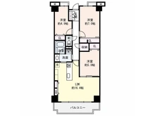【兵庫県/神戸市東灘区青木】マイシティレックスマンション東灘コーストアヴェニュー 間取り図