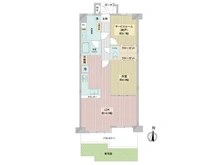 【兵庫県/芦屋市親王塚町】ルネ芦屋親王塚 間取り図