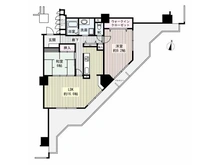 【兵庫県/神戸市東灘区向洋町中】イーストコート8番街 間取り図
