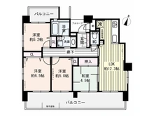 【兵庫県/神戸市灘区篠原南町】ワコーレ六甲渓桜館 間取り図