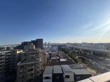 【兵庫県/神戸市東灘区魚崎南町】ルネ神戸住吉川清流の道 バルコニーから撮影した眺望写真です！①