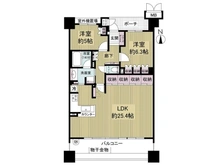 【兵庫県/神戸市東灘区魚崎南町】ルネ神戸住吉川清流の道 間取り図