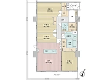 【兵庫県/神戸市灘区備後町】ウェルブ六甲道1番街 間取り図