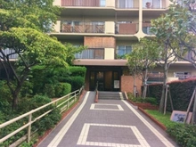 【兵庫県/神戸市灘区大石東町】サンハイツ灘 マンションエントランス