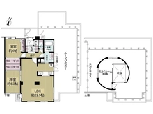 【兵庫県/神戸市灘区岩屋中町】ワコーレ灘ヴァリス 間取り図