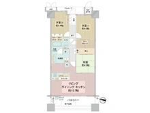 【兵庫県/神戸市東灘区本山南町】ラ・フルール本山 間取り図