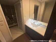 【兵庫県/神戸市灘区森後町】プレミスト六甲道 洗面台・洗面所