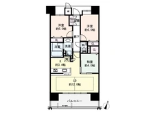 【兵庫県/神戸市灘区森後町】プレミスト六甲道 間取り図