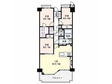 【兵庫県/神戸市東灘区青木】神戸市東灘区青木2丁目 中古マンション 間取り図