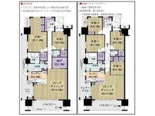 【東京都/荒川区南千住】東京フロンティアシティアーバンフォートウエストブロック 間取り図