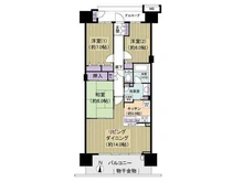 【東京都/荒川区南千住】東京フロンティアシティパーク＆パークス 間取り図