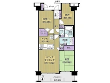【東京都/足立区梅田】オーベル梅島グレースガーデン 間取り図