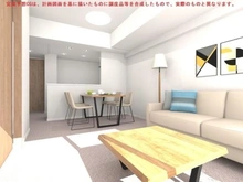 【東京都/足立区伊興】竹の塚パーク・ホームズ 外観：※掲載画像は完成予想CGのため実際とは異なる場合があります。