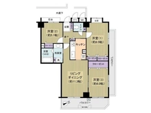 【東京都/荒川区南千住】ダイアパレスグランデージ千住大橋 間取り図
