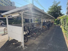 【東京都/足立区梅田】マーシャンハイツ梅島 駐輪場